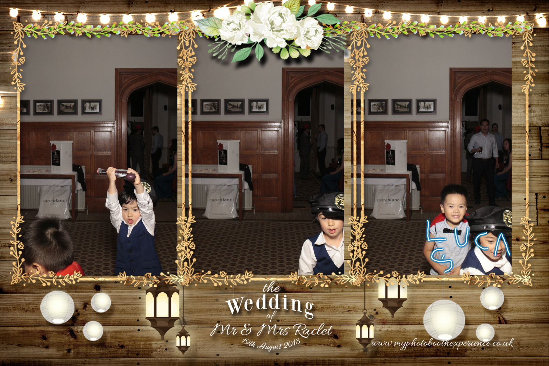 Mr & Mrs Raclet | View more photos from the event at gallery.myphotoboothexperience.co.uk/u/MyPhotoBoothExperienceLtd/Mr-Mrs-Raclet